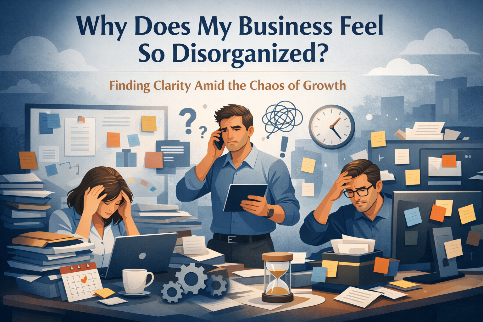 why does my business feel disorganized